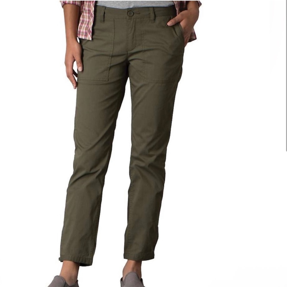 Toad&Co Olive Straight Leg Pants
